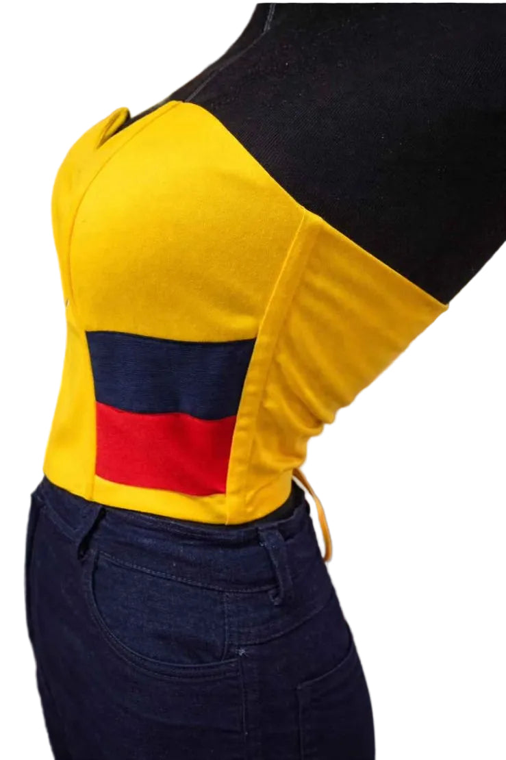 Corset Amarillo Premium – Elegancia que ilumina tu estilo 💛✨