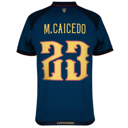 Official Ecuador FEF 100th Year Jersey M. CAICEDO Limited Centennial Men's Edition
