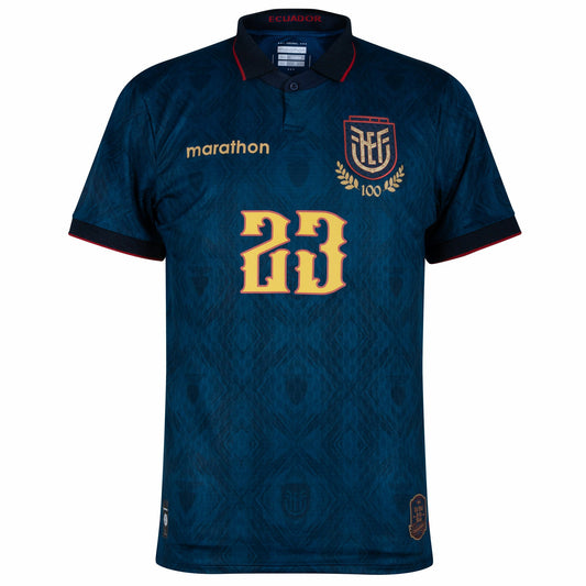 Official Ecuador FEF 100th Year Jersey M. CAICEDO Limited Centennial Men's Edition
