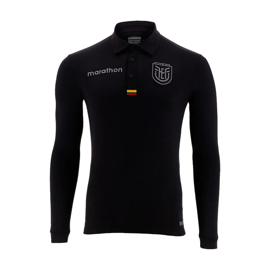 Camiseta Oficial Ecuador FEF 100 Años Manga Larga