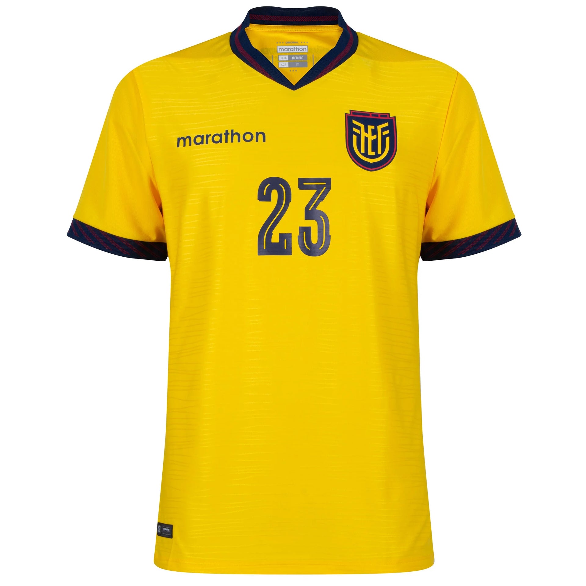 Camiseta FEF Oficial Mundial 2026 Jersey M. CAICEDO N°23