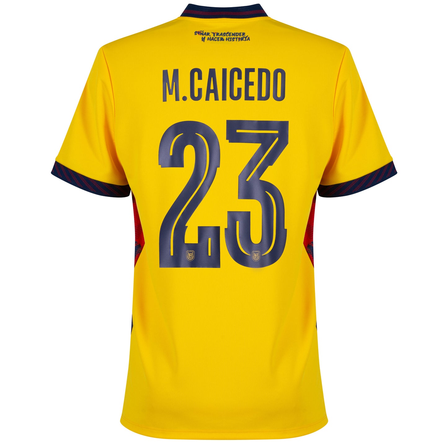 Camiseta FEF Oficial Mundial 2026 Jersey M. CAICEDO N°23