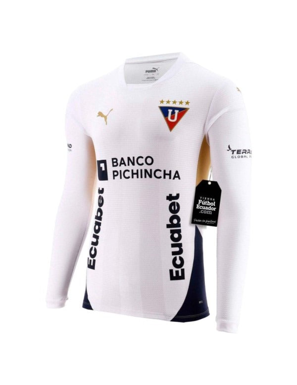 Liga de Quito Official White Jersey – 2025 Edition