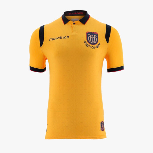 Official Ecuador FEF 100th Year Away Jersey Limited Centennial Edition (Yellow)