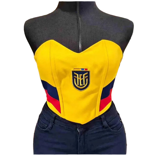 Corset Amarillo Premium – Elegancia que ilumina tu estilo 💛✨