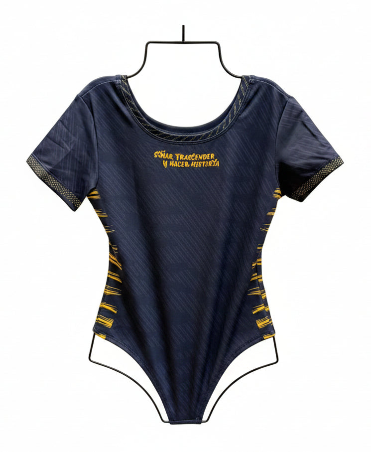Bodies Mundial azul – Elegancia y estilo en un solo look